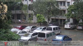 100萬像素-某停車場高清視頻監控演示視頻