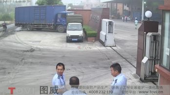 200萬像素-清遠制衣工廠大門超高視頻監控效果錄像演示